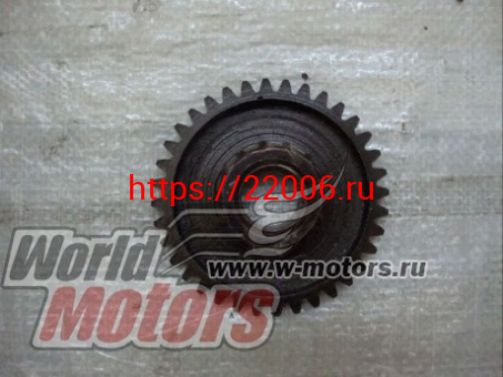 Шестерня Урал 1-ой скорости(36з) вторичного вала (ИМЗ-8.103-04209) с бронзовой втулкой! Шестерня Урал 1-ой скорости(36з) вторичного вала (ИМЗ-8.103-04209) с бронзовой втулкой!