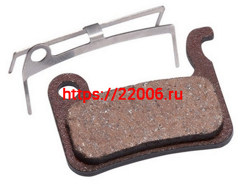 Колодки тормозные на дисковый тормоз, DS-17 органич.(Shimano XTR M975, M966,M965, XTM775, M765)VB122 Колодки тормозные на дисковый тормоз, DS-17 органич.(Shimano XTR M975, M966,M965, XTM775, M765)VB122