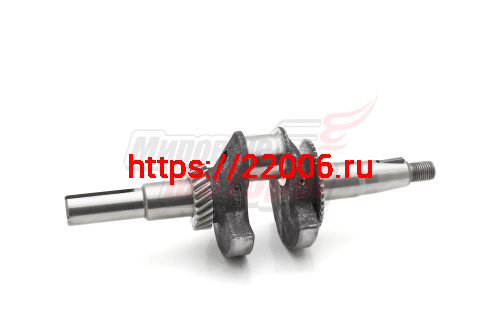 Коленвал 168F (цилиндрический вал d20) МБ-2М в сборе 5-5(радиус кривошипа 22,5 мм) (13100) Коленвал 168F (цилиндрический вал d20) МБ-2М в сборе 5-5(радиус кривошипа 22,5 мм) (13100)