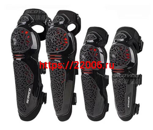 Наколенники+налокотники SCOYCO К30H30 черные, размер S Наколенники+налокотники SCOYCO К30H30 черные, размер S