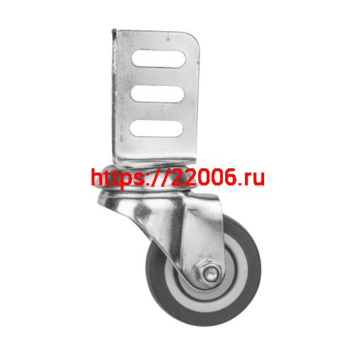 Опора колесная Ajax (Аякс) с угловой площадкой WL/B-50R/40kg резина Опора колесная Ajax (Аякс) с угловой площадкой WL/B-50R/40kg резина
