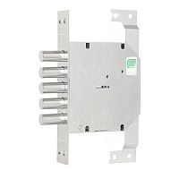 Замок Guardian (Гардиан) врезной сувальдный ЗВ 20.01 вп с тягами и верт. приводом, 4 кл. (длин. кл. 54 мм) /128:4443/