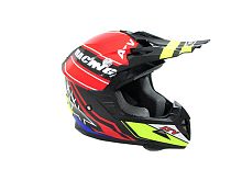 Мотошлем YM-915 черно-красный (XL)