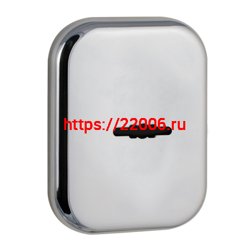 Накладка Fuaro (Фуаро) на сувальдный замок ESC.S.XL/K.486 CP (SC 486-S SQ XL) со шторкой хром (1шт.)