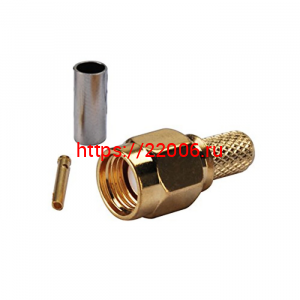 Разъем RP-SMA (male) RG58 Разъем RP-SMA (male) RG58