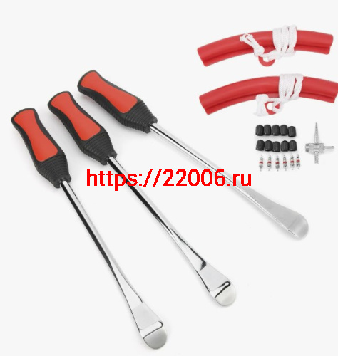 Набор инструментов "Монтажки" для мотоциклов Набор инструментов "Монтажки" для мотоциклов