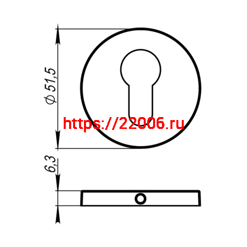 Накладка Armadillo (Армадилло) под цилиндр ET.R.URS52 (ET URS) CP-8 хром фото 4 Накладка Armadillo (Армадилло) под цилиндр ET.R.URS52 (ET URS) CP-8 хром фото 4