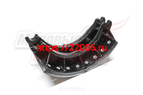 Колодка тормозная бараб. задняя 16 отверстий HOWO (199000340061) фото 2 Колодка тормозная бараб. задняя 16 отверстий HOWO (199000340061) фото 2