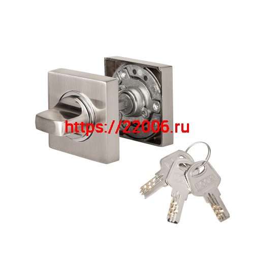 Ручка поворотная Ajax (Аякс) с фиксацией ключом BK6.FIX.JK SN-3 мат.никель фото 4 Ручка поворотная Ajax (Аякс) с фиксацией ключом BK6.FIX.JK SN-3 мат.никель фото 4