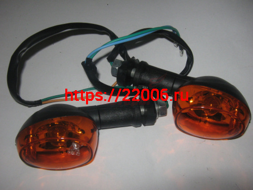 Боковой фонарь задний с оранжевым стеклом Racer Lupus, WM Mantis, YB50QT-9 (пара) Боковой фонарь задний с оранжевым стеклом Racer Lupus, WM Mantis, YB50QT-9 (пара)
