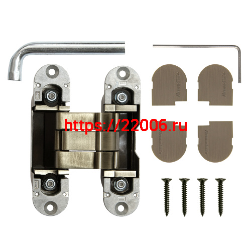 Петля Armadillo (Армадилло) скрытой установки U3D8000.VPG AB бронза TECH фото 3