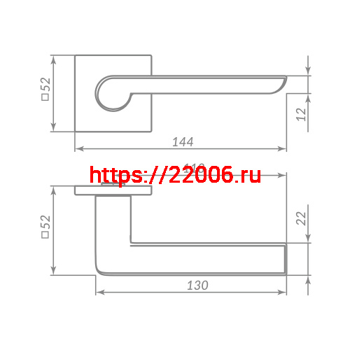 Ручка Punto (Пунто) раздельная K.ARC.Q52.STEP SSG-39 сатин.золото фото 2 Ручка Punto (Пунто) раздельная K.ARC.Q52.STEP SSG-39 сатин.золото фото 2