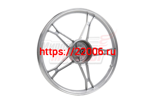 Обод Delta, Zodiak, Alpha,ОВ-70 1,20-17 литой передний(стандарт серебристый)подш.6300-RS(под ось d10) Обод Delta, Zodiak, Alpha,ОВ-70 1,20-17 литой передний(стандарт серебристый)подш.6300-RS(под ось d10)