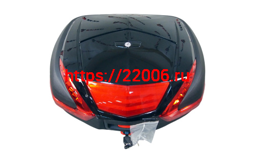 Кофр багажный мото задний CIGNA E-68 48л черный Кофр багажный мото задний CIGNA E-68 48л черный