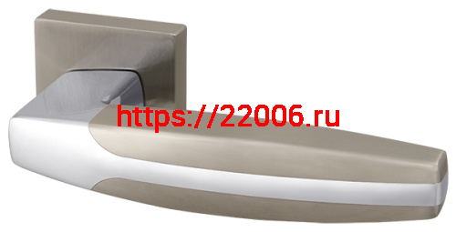 Ручка Armadillo (Армадилло) раздельная K.USQ52.ARC (ARC USQ2) SN/CP-3 матовый никель/хром Ручка Armadillo (Армадилло) раздельная K.USQ52.ARC (ARC USQ2) SN/CP-3 матовый никель/хром