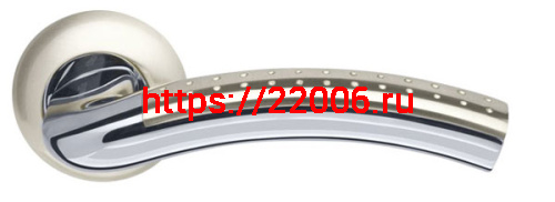 Ручка Armadillo (Армадилло) раздельная R.LD54.Libra26 (Libra LD26) SN/CP-3 матовый никель/хром