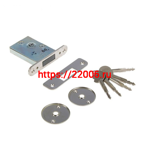 Замок Selmash (Сельмаш) врезной сувальдный ЗВ-083 (СТАЛЬФ)