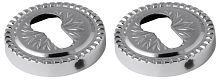 Накладка Armadillo (Армадилло) CYLINDER ET/CL-CP-8 Хром 2 шт.