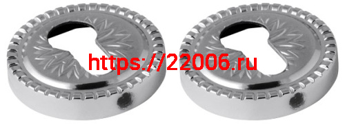 Накладка Armadillo (Армадилло) CYLINDER ET/CL-CP-8 Хром 2 шт. Накладка Armadillo (Армадилло) CYLINDER ET/CL-CP-8 Хром 2 шт.