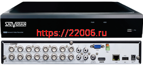 SVR-6115P v4.0 видеорегистратор гибридный