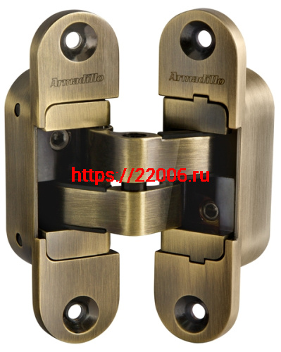 Петля Armadillo (Армадилло) скрытой установки U3D6200R AB правая (Architect 3D-ACH 60) бронза 60 кг Петля Armadillo (Армадилло) скрытой установки U3D6200R AB правая (Architect 3D-ACH 60) бронза 60 кг