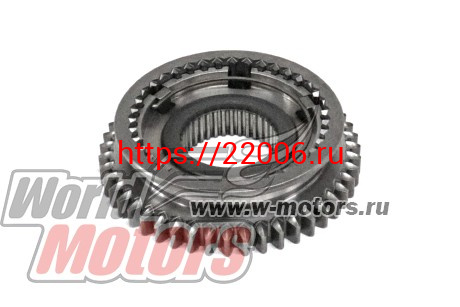 Муфта синхронизатора КПП 1-2 передачи Emgrand, Vision, 47 шлицов (3170112004-01) Муфта синхронизатора КПП 1-2 передачи Emgrand, Vision, 47 шлицов (3170112004-01)