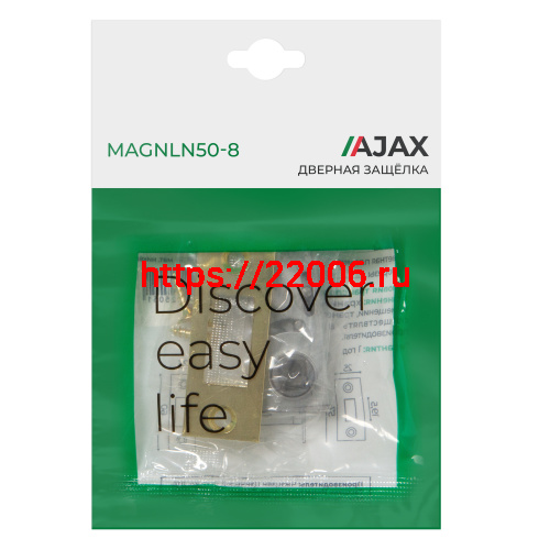 Защелка Ajax (Аякс) врезная MAGNLN50-8 GP золото фото 3 Защелка Ajax (Аякс) врезная MAGNLN50-8 GP золото фото 3