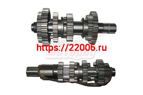 Коробка переключения передач 163FML-2 (200cc),167FMM (250cc) LIFAN оригинал (169 мм:17/25/23/20/11/19+157 мм: 29/32/29/26/24/32)