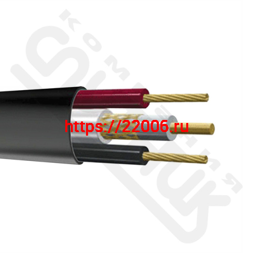 КВК-П 2х0.75мм (12V) Plexus 200м черный (200/400) КВК-П 2х0.75мм (12V) Plexus 200м черный (200/400)