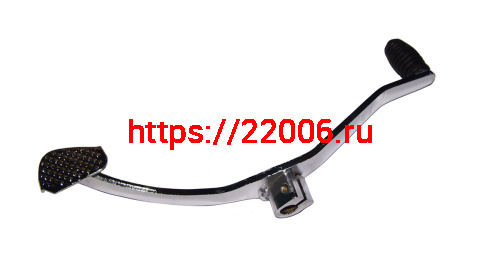 Педаль переключения передач YBR125 модели 2004-2008 года (двойная) Педаль переключения передач YBR125 модели 2004-2008 года (двойная)
