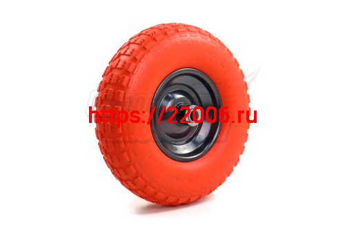 Колесо ПЕНА тачки садовой 6" 4,00/6" (W13) (под ось 20мм) Колесо ПЕНА тачки садовой 6" 4,00/6" (W13) (под ось 20мм)