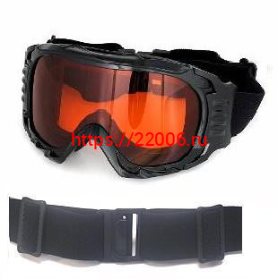 Очки S12213 оправа черная линза оранжевая Очки S12213 оправа черная линза оранжевая