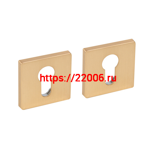 Накладка Fuaro (Фуаро) на цилиндр ET.K.ZL52 SSG-39 сатинированное золото Накладка Fuaro (Фуаро) на цилиндр ET.K.ZL52 SSG-39 сатинированное золото