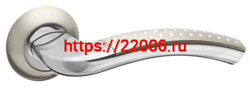 Ручка Fuaro (Фуаро) раздельная R.RM54.INTRO (INTRO RM) SN/CP-3 матовый никель/хром Ручка Fuaro (Фуаро) раздельная R.RM54.INTRO (INTRO RM) SN/CP-3 матовый никель/хром