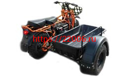 Мотоцикл СКАУТ-2F-PLUS-8Е, с боковым прицепом, с корытом (КОМПЛЕКТ) Мотоцикл СКАУТ-2F-PLUS-8Е, с боковым прицепом, с корытом (КОМПЛЕКТ)