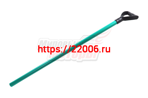 Черенок для лопаты D=32мм, L=1000мм ПВХ с V-образной ручкой Черенок для лопаты D=32мм, L=1000мм ПВХ с V-образной ручкой