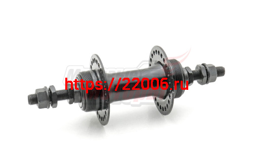 Втулка задняя, сталь, черная, 48 отв.,3/8"x110x175 для bmx под трещотку