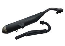 Глушитель CORSAR 250 в сборе с коленом (27)