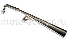 Глушитель мопед Дельта, Альфа, Орион хром