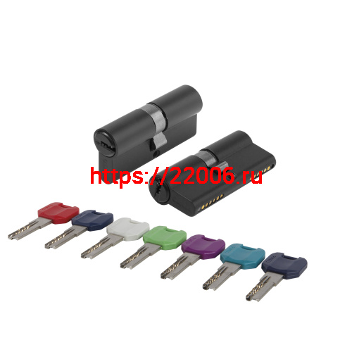 Цилиндровый Punto (Пунто) механизм MaxPro7000Key60mm(25+10+25) BL черный 7key