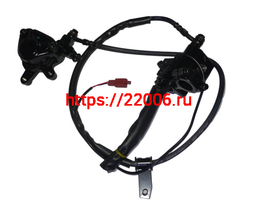 Гидравлика передняя в сборе электро скутер DT3 (L6070001364) фото 2