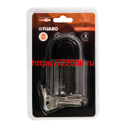 Замок Fuaro (Фуаро) навесной PL-UNI-0463 3key фото 3 Замок Fuaro (Фуаро) навесной PL-UNI-0463 3key фото 3