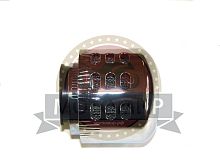 Фильтр воздушный нулевого сопротивления (7) ЦИЛИНДР КОРПУС  ХРОМ (d=38-39 мм)