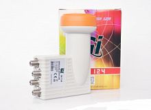 GI-124 Circular QUAD LNB Supreme 0.1db Конвертор (НТВ+ ТРИКОЛОР)