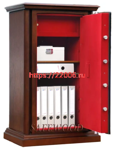 Сейф Safewood 112EL Flock Chrome фото 4