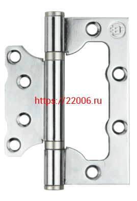 Петля Border (Бордер) без врезки (Петля бабочка ПБ) цинк белый Петля Border (Бордер) без врезки (Петля бабочка ПБ) цинк белый