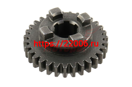 Шестерня 31 зуб. подвижная вторичного вала Alpha, Zodiak Шестерня 31 зуб. подвижная вторичного вала Alpha, Zodiak