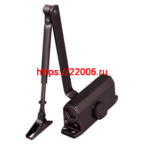 Доводчик Punto (Пунто) дверной SDC2060 BR 80-180 кг (коричневый) Доводчик Punto (Пунто) дверной SDC2060 BR 80-180 кг (коричневый)