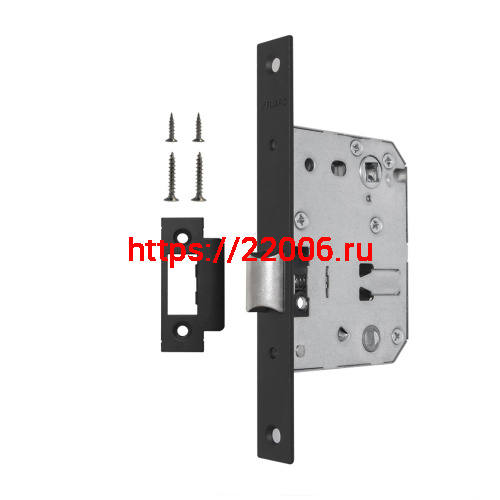 Защелка Fuaro (Фуаро) врезная METF72-50 (F72-50) BL черный Защелка Fuaro (Фуаро) врезная METF72-50 (F72-50) BL черный