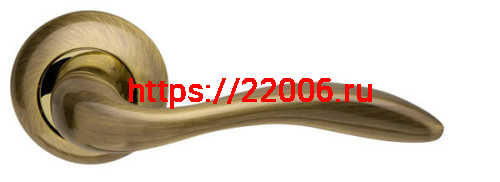 Ручка Armadillo (Армадилло) раздельная R.LD54.Selena (Selena LD19) AB/GP-7 бронза/золото